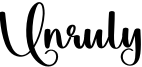Unruly Font