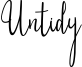 Untidy Font