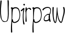 Upirpaw Font