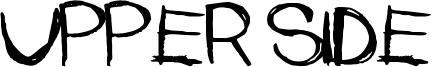 Upper Side Font