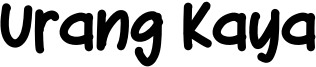Urang Kaya Font