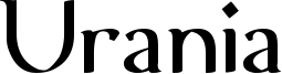 Urania Font