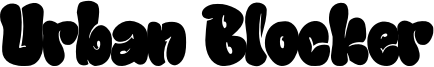 Urban Blocker Font
