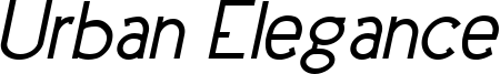 Urban Elegance Bold Italic.ttf