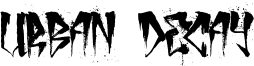 Urban Decay Font