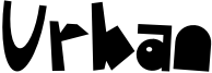 Urban Font