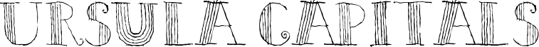 Ursula Capitals Font