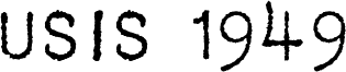 USIS 1949 Font