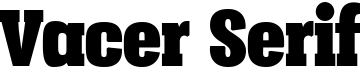 VacerSerifFatPersonal.ttf