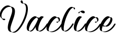 Vaclice Font