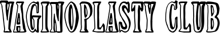 Vaginoplasty Club Font