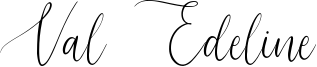 Val Edeline Font