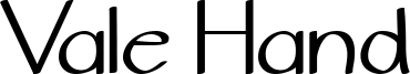 Vale Hand Font