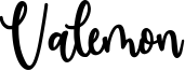 Valemon Font