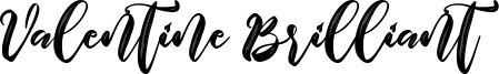 Valentine Brilliant Font
