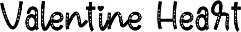 Valentine Heart Font