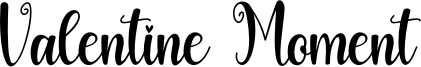 Valentine Moment Font