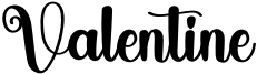 Valentine Font