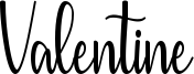 Valentine Font