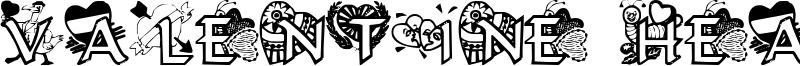 Valentine Hearts Font