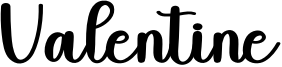 Valentine Font