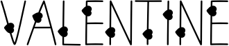 Valentine Font