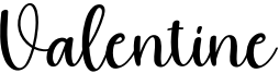 Valentine Font