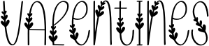 Valentines Font