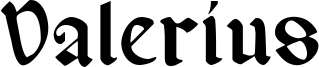 Valerius Font