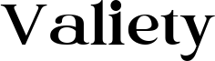 Valiety Font
