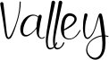Valley Font