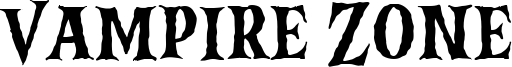 Vampire Zone Font