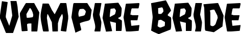 Vampire Bride Font