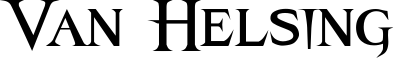Van Helsing Font