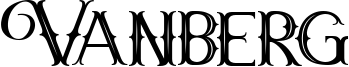Vanberg Font