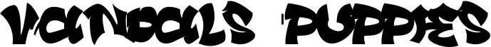 Vandals Puppies Font
