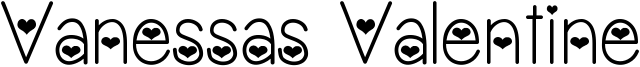 Vanessas Valentine Font