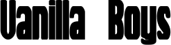 Vanilla Boys Font