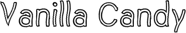 Vanilla Candy Font
