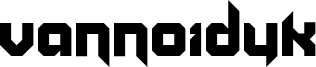 Vannoidyk Font
