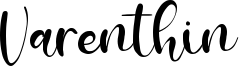 Varenthin.otf