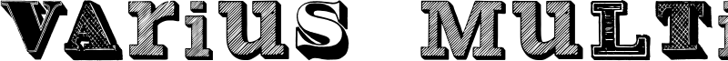 Varius Multiplex Font