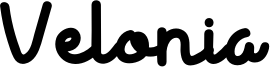 Velonia Font