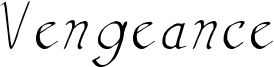 Vengeance.otf