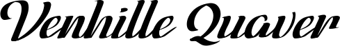 Venhille Quaver Font