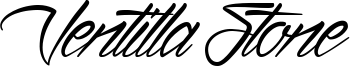 Ventilla Stone Font