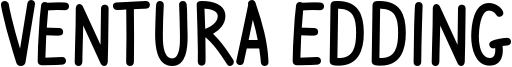 Ventura Edding Font