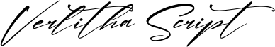 Verlitha Script Font