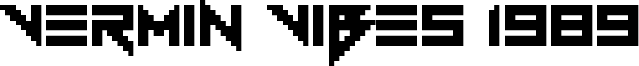 Vermin Vibes 1989 Font