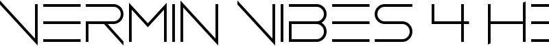 Vermin Vibes 4 Helium Font